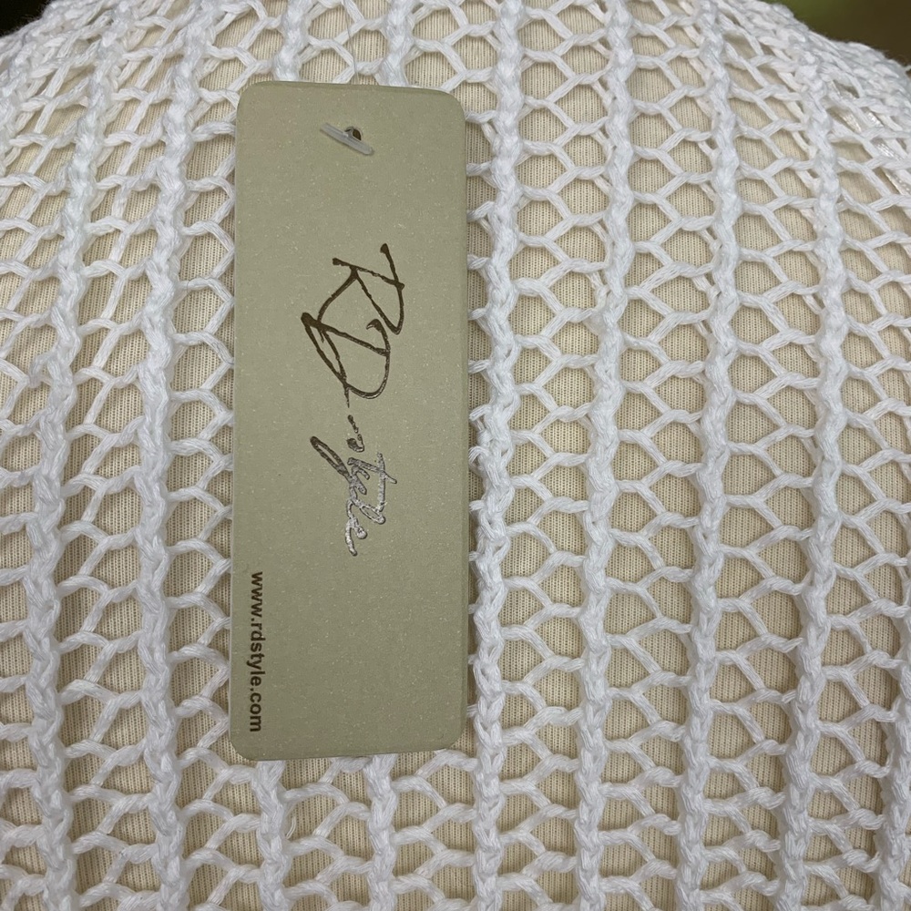 1 Left! Stitch Fix RD Open Knit Cocoon Cardigan - Picture 4 of 8
